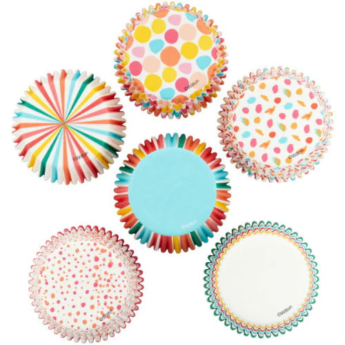 Wilton - Caissette à cupcakes Colorés (150 unités)