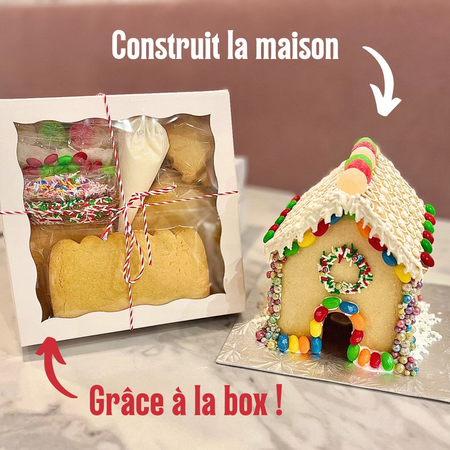 Maison en biscuit à décorer