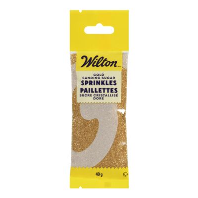 Wilton - Paillette sucre cristallisé coloré (40g)