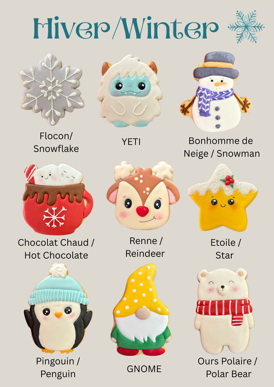 🎄 Les biscuits de Noël sont arrivés chez Café La Chouette ! ❄️