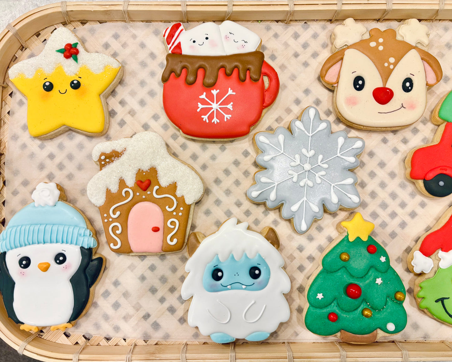 Kit de décoration de 6 biscuits et 4 glaçage