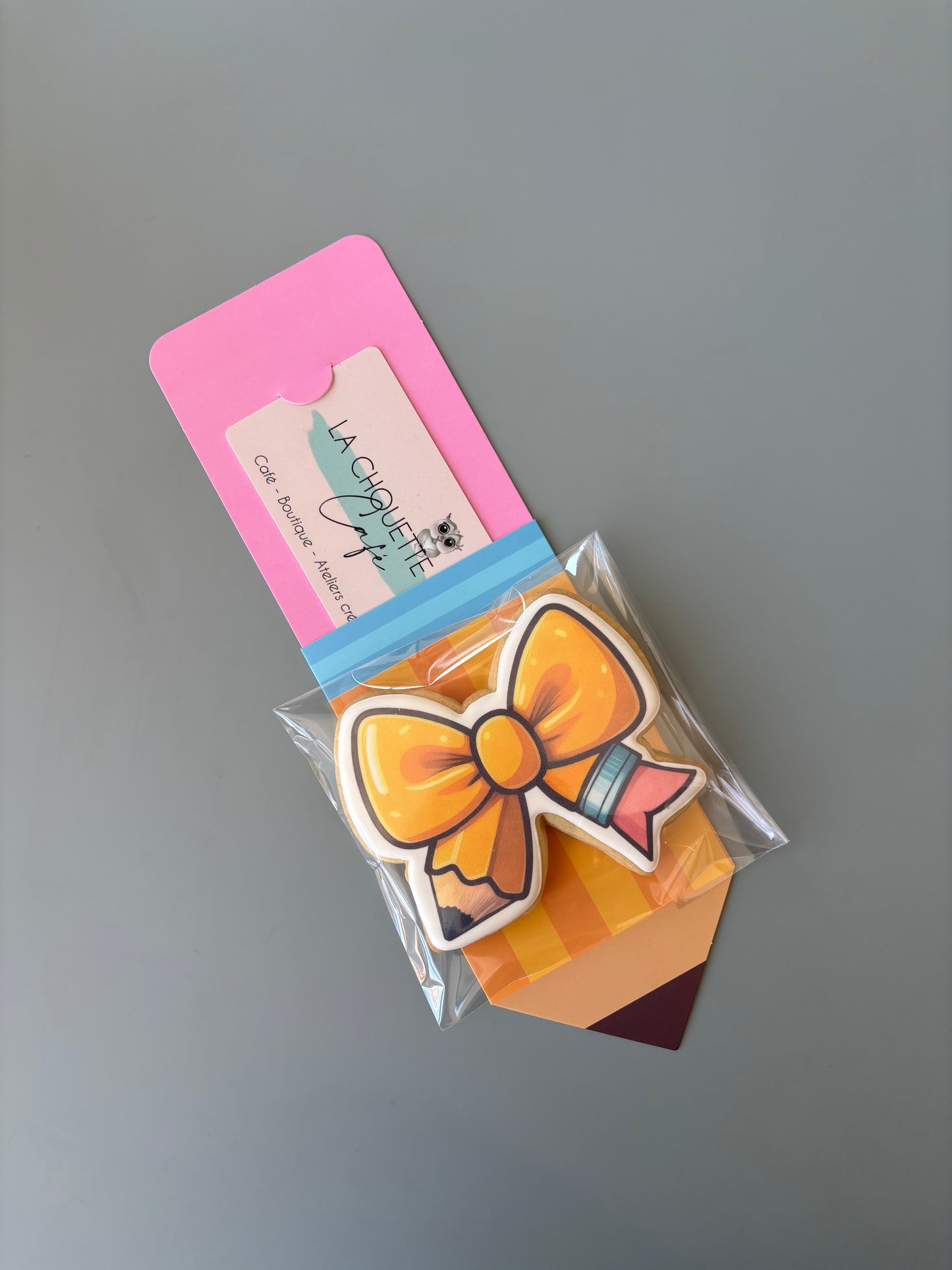 Duo biscuit/carte cadeau pour enseignants