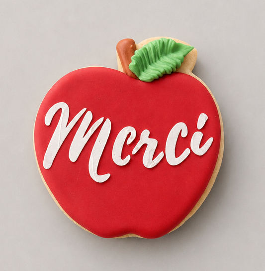 Teacher Biscuit - Apple Thank you
