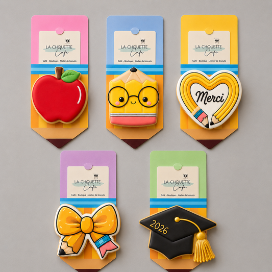 Teacher biscuit/gift card duo