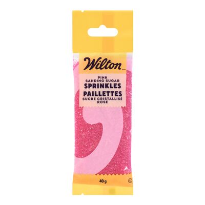 Wilton - Paillette sucre cristallisé coloré (40g)